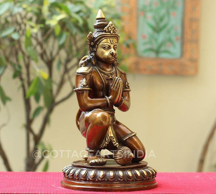 Brass Hanuman 15"