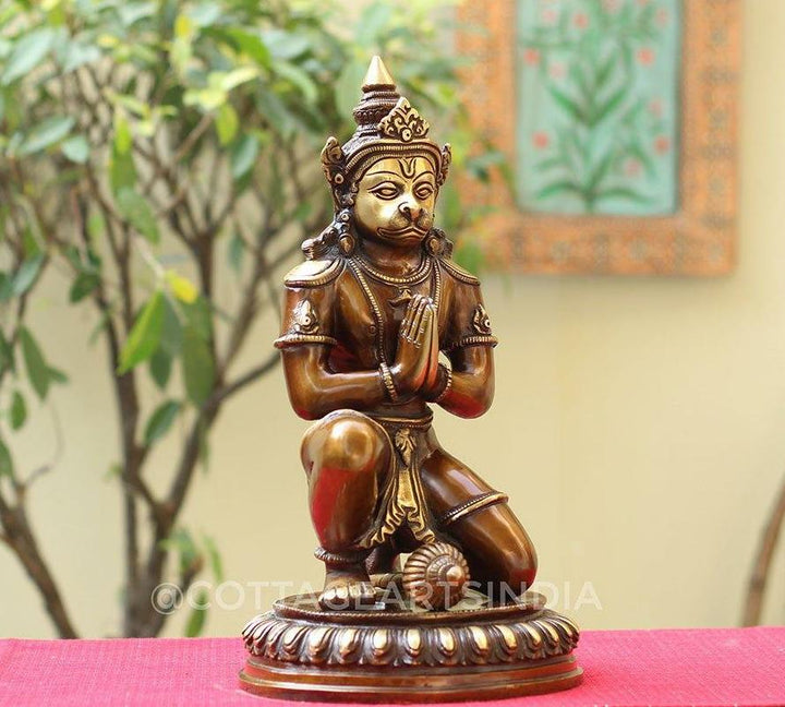 Brass Hanuman 15"