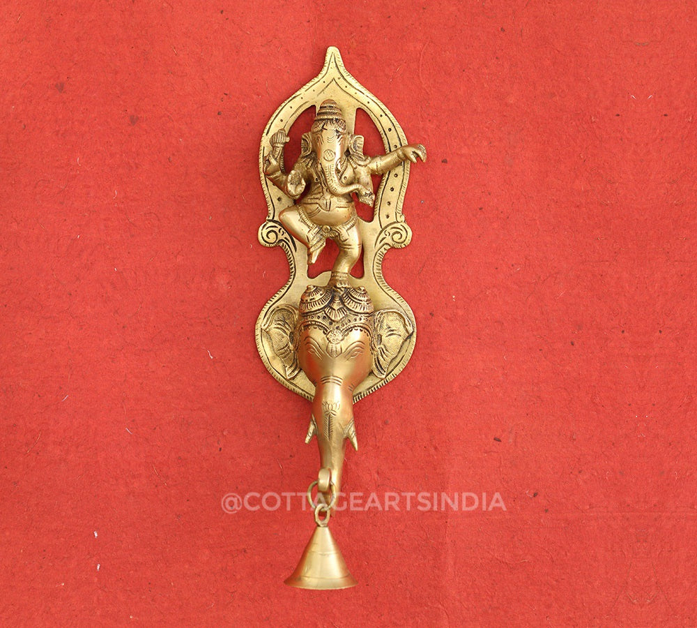 Brass Ganesha Wall Hanging