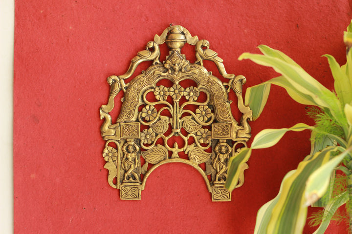 Brass Prabhavali Floral