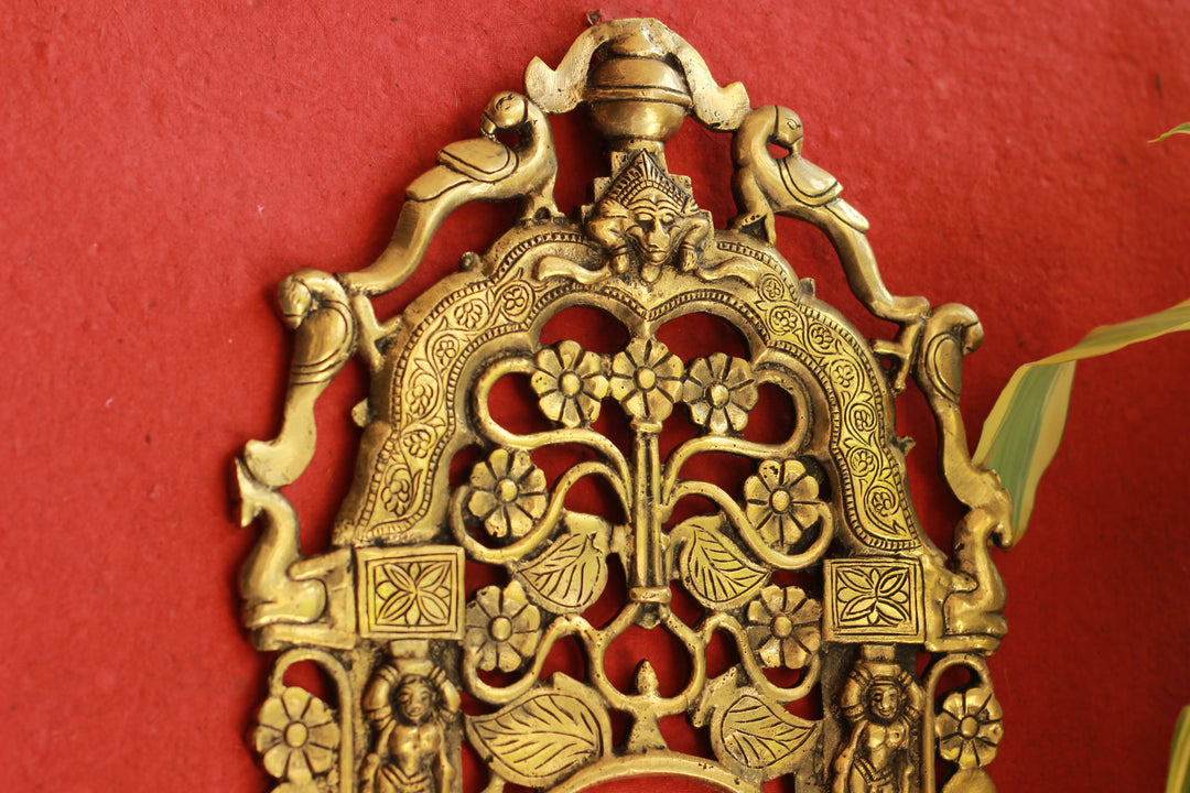 Brass Prabhavali Floral