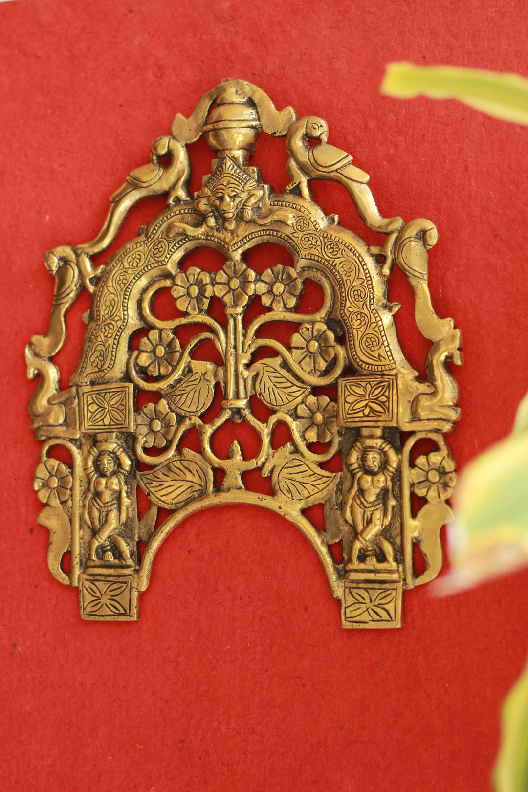 Brass Prabhavali Floral