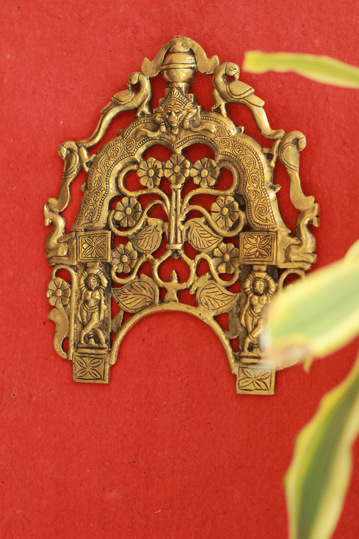 Brass Prabhavali Floral