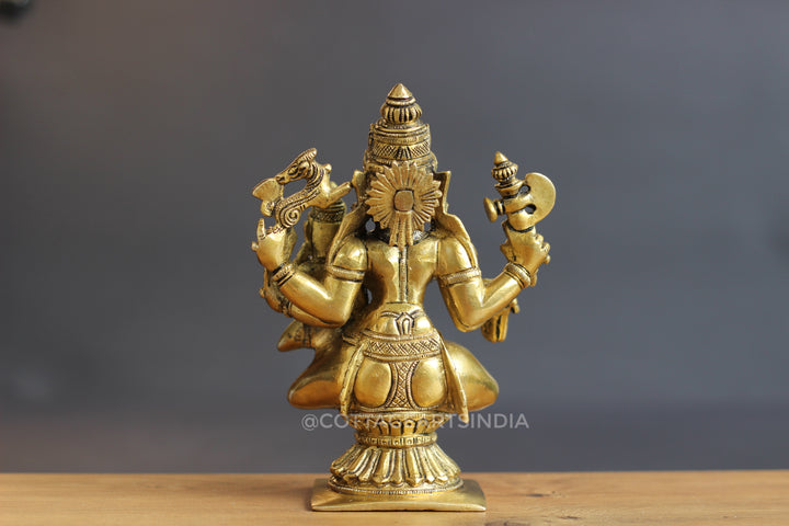 Brass Shiva Parvati Chola Style