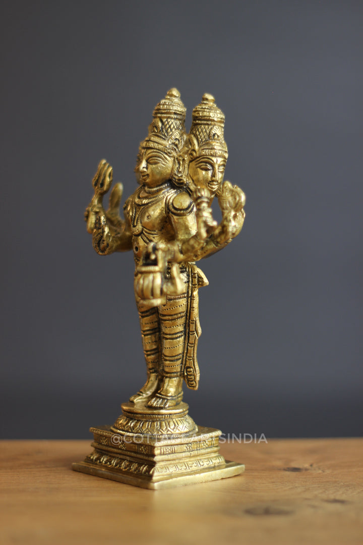 Brass Lord Brahma Statue