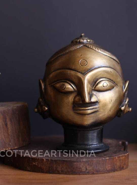 Brass Gauri Head Big