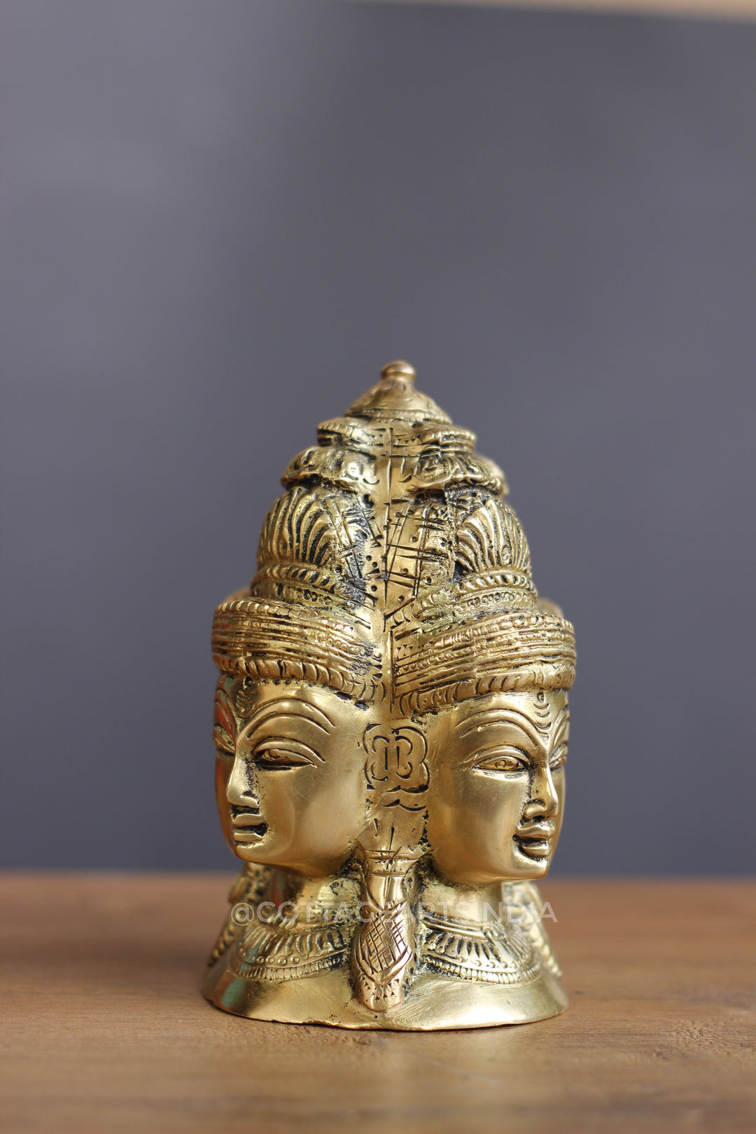 Brass Shiva Four Face, Mukhlinga