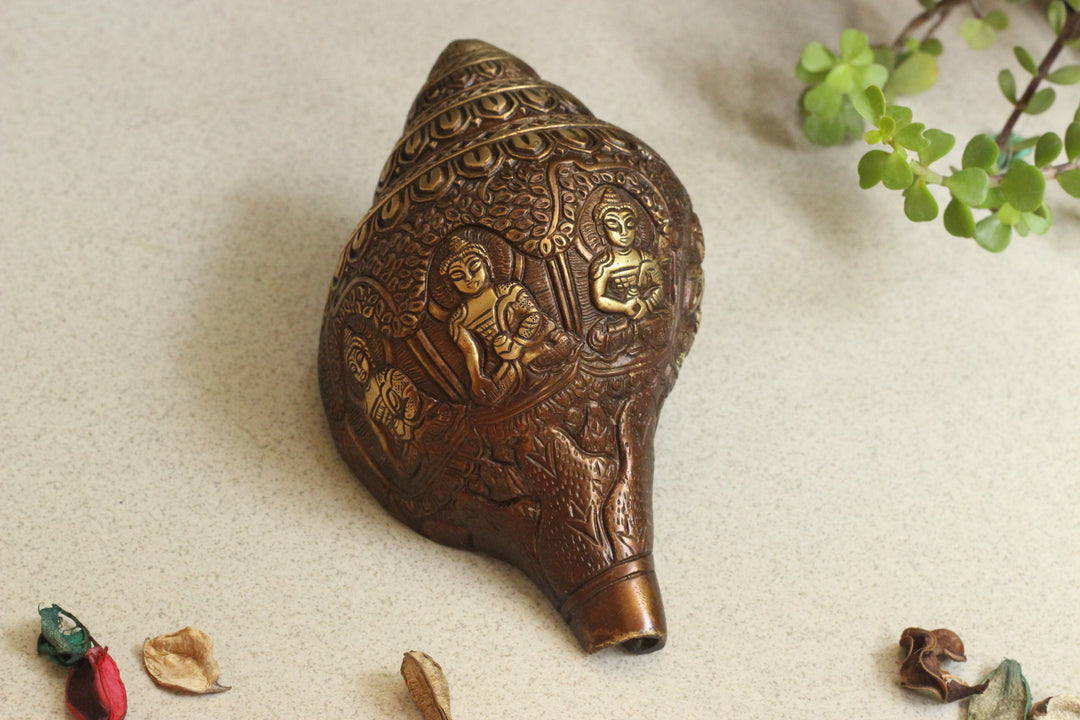 Brass Buddha Shank