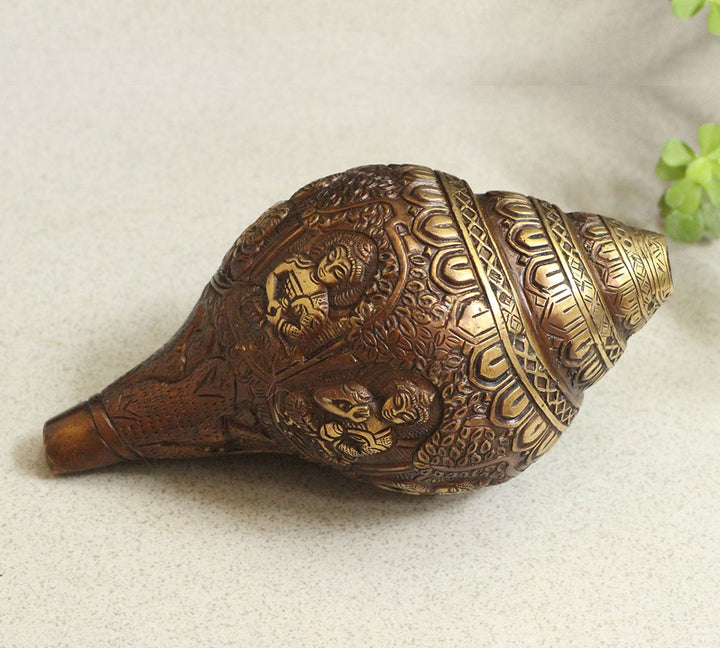 Brass Buddha Shank