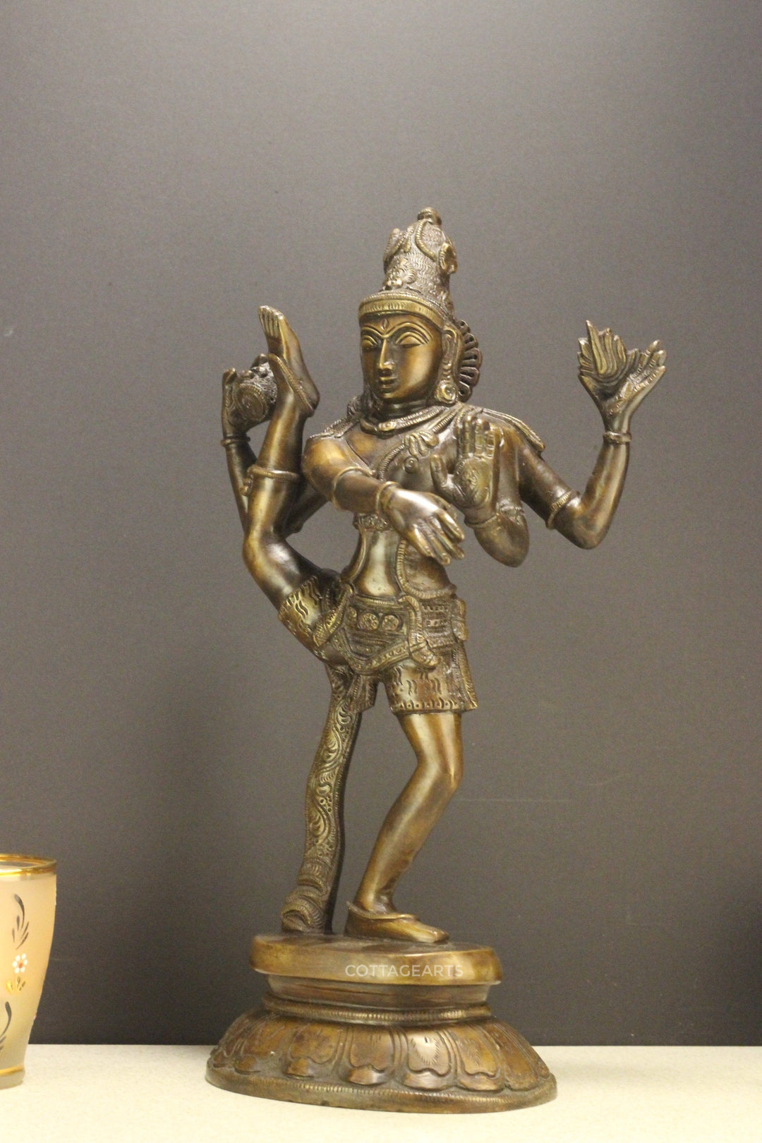 Brass Shiva Tandav 12"